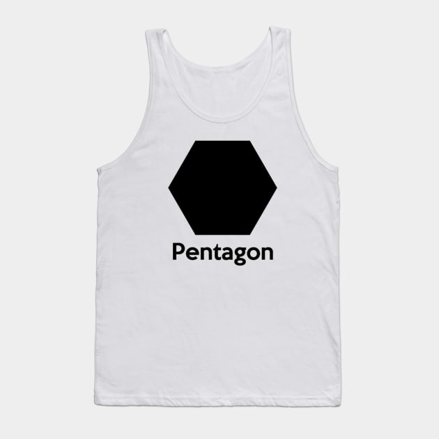 Pentagon Shape Tank Top by AustralianMate